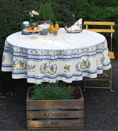 French Round tablecloths