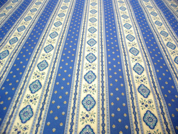 Provence Fabric (Esterel. blue, striped) - Click Image to Close