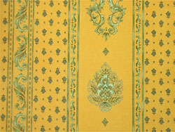 Provence Fabric (Marat d'Avignon / manoir. yellow, striped)