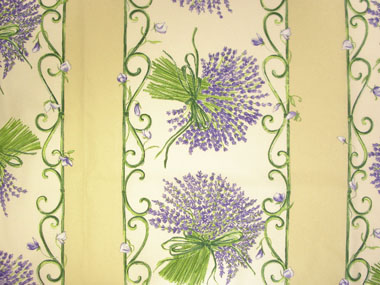 Provence Fabric (lavender raw, striped)
