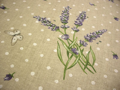 French coated linen