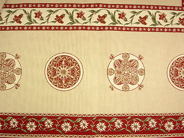 Alps style Jacquard cloth