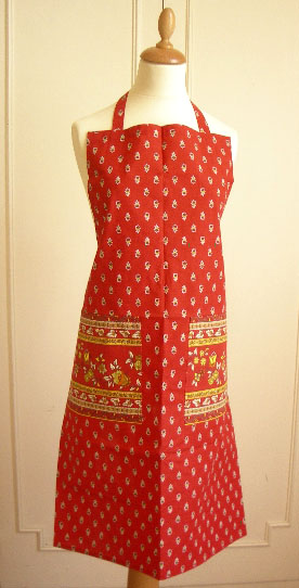 French Apron, Provence fabric