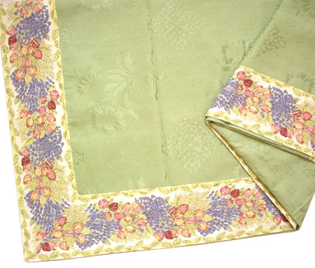 French table top cloth woven Jacquard