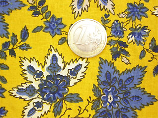 blue velvet stripes jacket - Provence - Provençal textiles