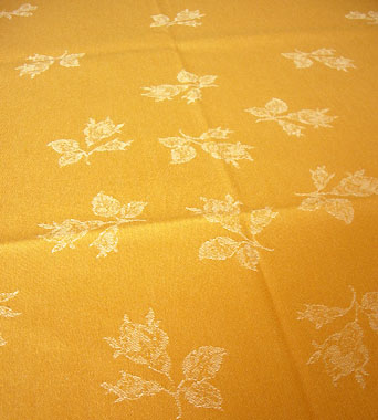 French Jacquard coated tablecloth