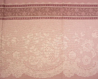 French Jacquard tablecloth, Teflon (Dentelle. Lilac) Tablecloth ...