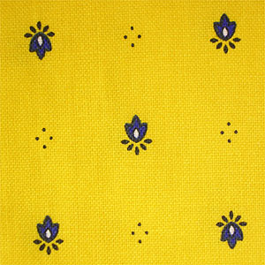 Provence fabric rectangle coated tablecloth