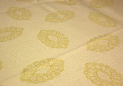 Provence coated Jacquard tablecloth