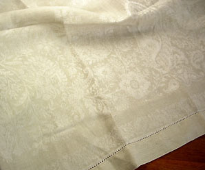 Provence wedding linen tablecloth
